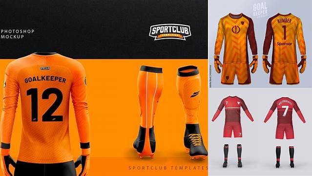 4794+ Goalkeeper Jersey Mockup Free Best for Showcase