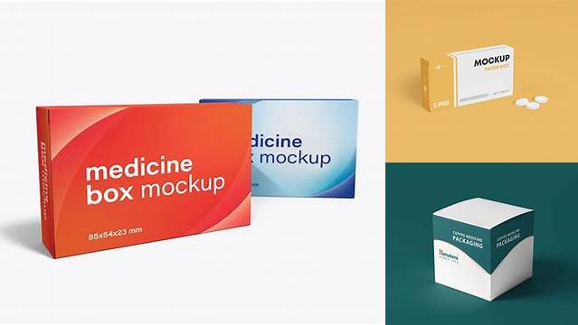 4794+ Medicine Box Mockup Free Download Download Now Free PSD Template