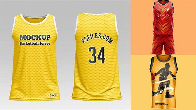 4794+ Mockup Jersey Basket Cdr Mockup PSD Free Download