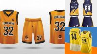 4798+ Jersey Basketball Mockup Free Digital Download