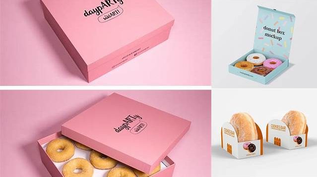 4812+ Free Donut Mockup Creative Photoshop Resources