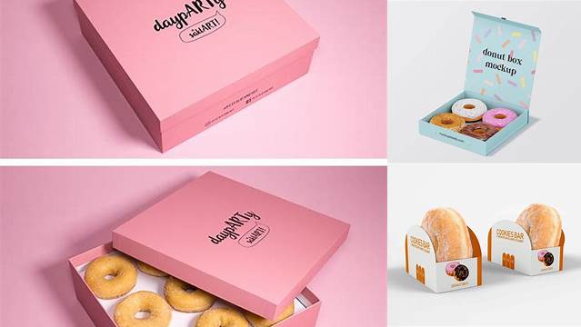 4812+ Free Donut Mockup Creative Photoshop Resources