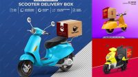 4813+ Bike Delivery Mockup High Resolution