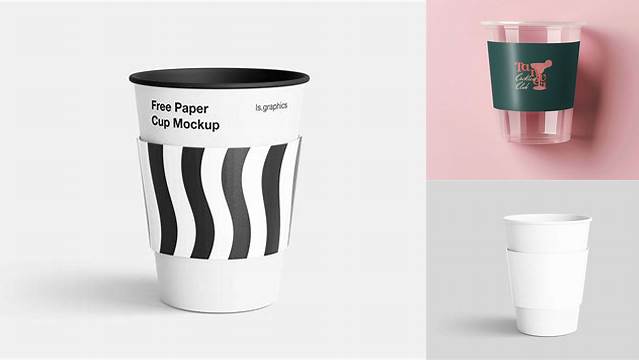 4815+ Cup Sleeve Mockups High-Resolution Editable PSD