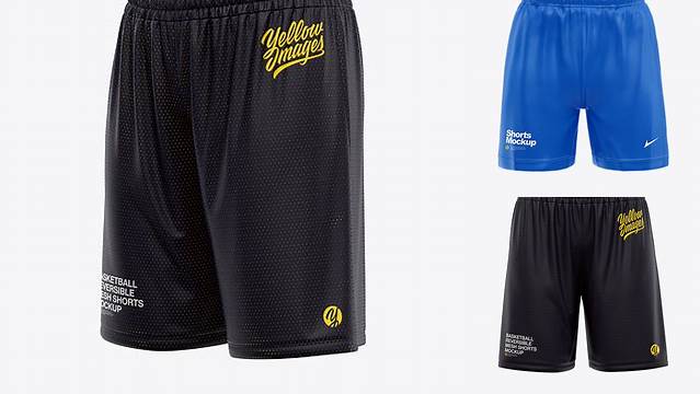 4822+ Basketball Shorts Mockup Best for Showcase