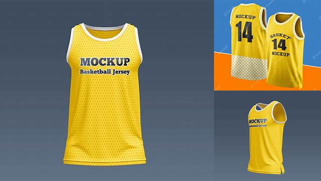 4823+ Mockup Basketball Jersey Include TIFF