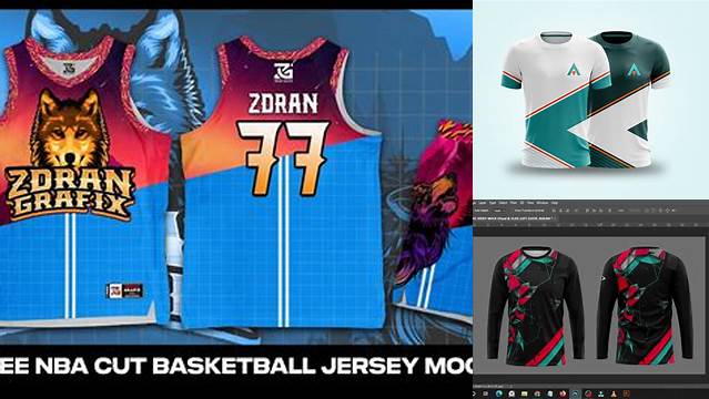 4826+ Sublimation Jersey Mockup Psd Creative Free Photoshop Template