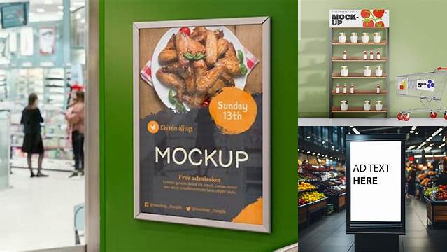 4827+ Free Supermarket Mockup Creative PSD Resources