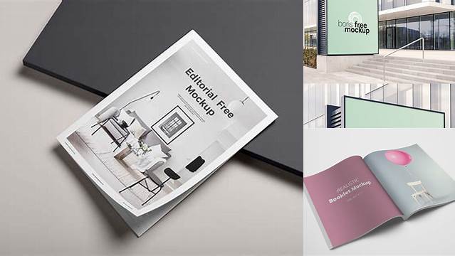 4828+ Editorial Mockups Best Free Mockup PSD