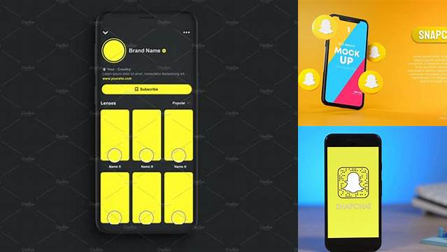 4831+ Snapchat Mockup Psd Elegant Free Graphic Resource