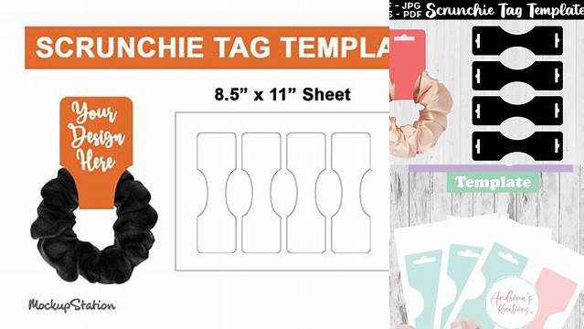 484+ Scrunchies Tag Template For Free Download