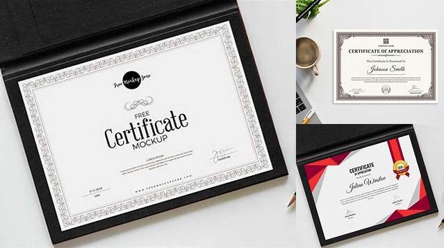 4841+ Certificate Mockup Psd Free Download Download Free