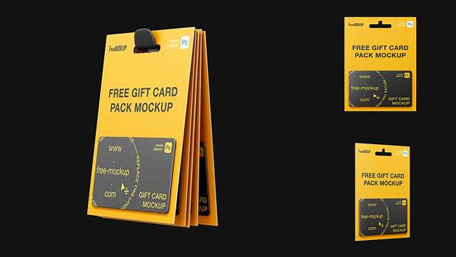 4844+ GIft Card PSD Mockup Exclusive Free Creative Mockup File