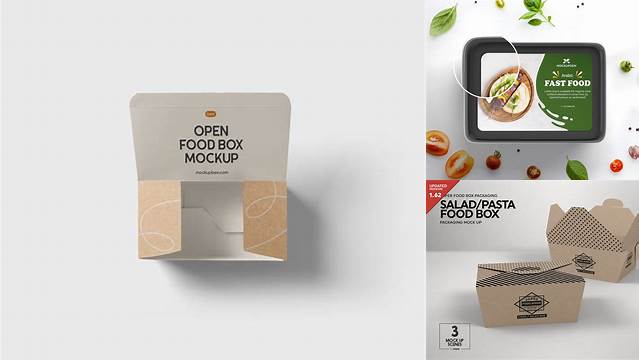 4850+ Box Food Mockup Editable Photoshop File