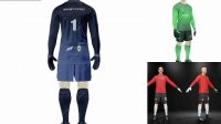 4851+ Goalkeeper Mockup Include TIFF