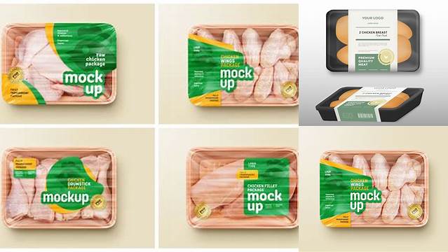 4852+ Chicken Packaging Mockup Free Digital Download