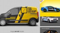 4870+ Super Car PSD Mockup Side View Download Free PSD