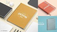 4873+ Notebook Mockups Fully Editable PSD Template