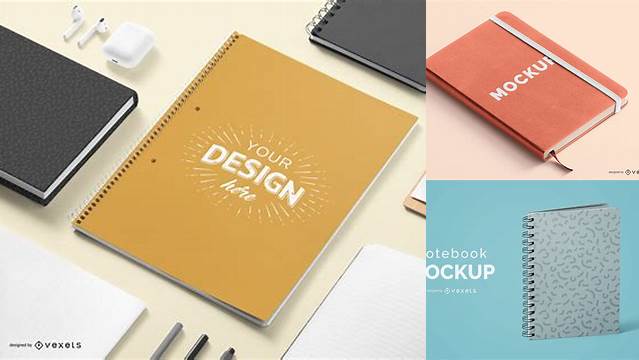 4873+ Notebook Mockups Fully Editable PSD Template