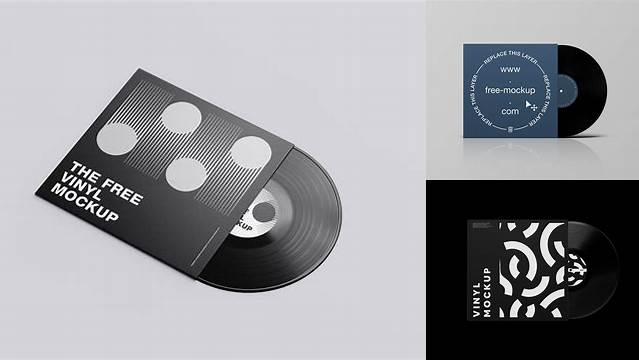 4879+ Vinyl Mockup Free Free Download Design Mockup