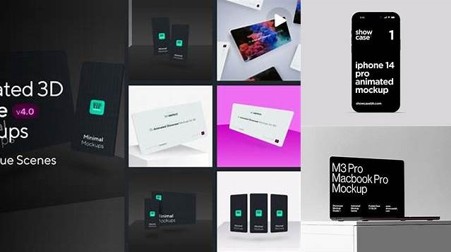 4887+ Animated Mockup Best for Showcase