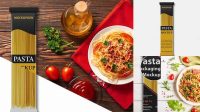 489+ Mockup Pasta Exclusive PSD Design Freebie