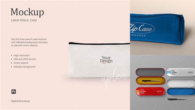 489+ Pencil Case Mockup Free Download PSD Free Download