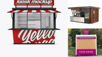 4897+ Food Kiosk Mockup Hight Resolution