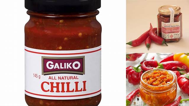 4898+ Jar with Chilli & Tomato Sauce Mock-Up Smart Object Free Photoshop File