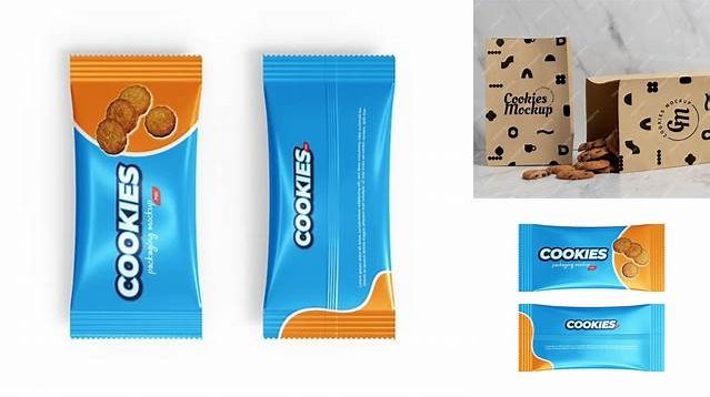 4900+ Square Cookies Wrapper PSD Mockup Unique and Editable PSD