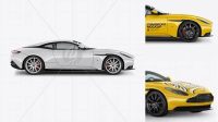 4903+ Aston Martin DB11 PSD Mockup Side View Digital Download PSD for Free