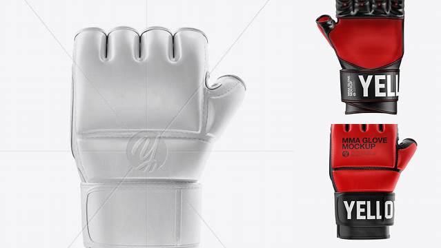 4906+ Mma Gloves Mockup Smart PNG Image