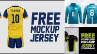 491+ Download Mockup Jersey Coreldraw Modern PSD Templates