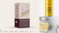 4915+ Glossy Tea Jar PSD Mockup Digital Resource Free Download