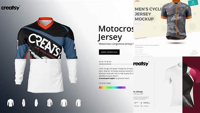 4915+ Motorcycle Jersey Mockup High-Quality PSD Files