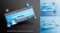 4917+ Linkedin Mockup Psd Free Best for Showcase