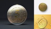 4918+ Coin Mockup Psd Free Download Best for Showcase