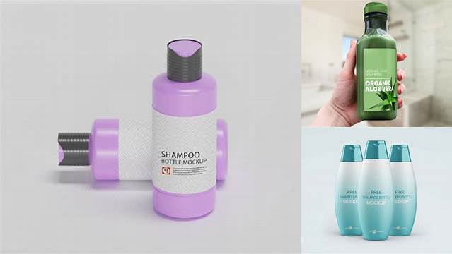 492+ Shampoo Matte Bottle PSD Mockup Professional Quality Freebie PSD File