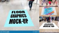 4920+ Floor Graphic Mockup Free Elegant Photoshop Mockup