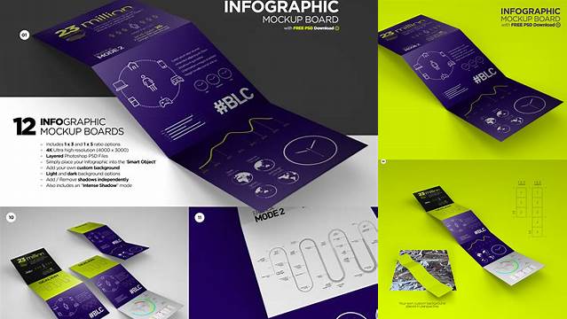 4921+ Infographic Mockup Photoshop Resource Free