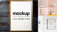 4924+ Frame Mockup For Etsy Download Professional PSD