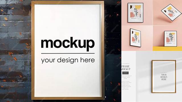 4924+ Frame Mockup For Etsy Download Professional PSD