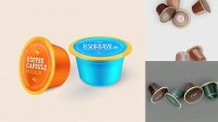 4925+ Coffee Capsules PSD Mockup Elegant and Stylish Free PSD