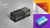 4926+ Rectangle Box Mockup Psd Free Download Unique and Editable PSD