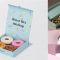 493+ Free Donut Box Mockup High-Quality Editable PSD