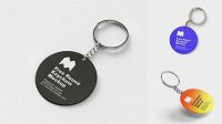 4930+ Acrylic Keyring Mockup Free Mockup PSD