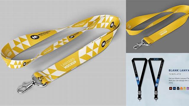 4930+ Lanyard Mockup Template Psd Free Free Graphic Resource