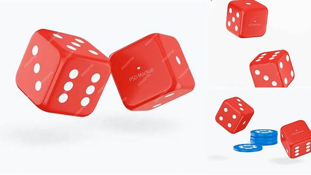 4931+ Dice Mockup Free Free PSD