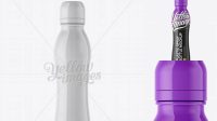 4934+ Glossy Plastic Bag-on-Valve Spray PSD Mockup Download Premium PSD Resource