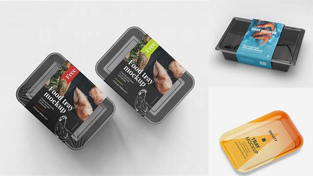 4937+ Plastic Tray Mockup Free PSD Free Download